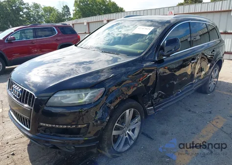 2014 Audi Q7 3.0T Premium z USA, uszkodzony, nr VIN WA1LGAFEXED001684